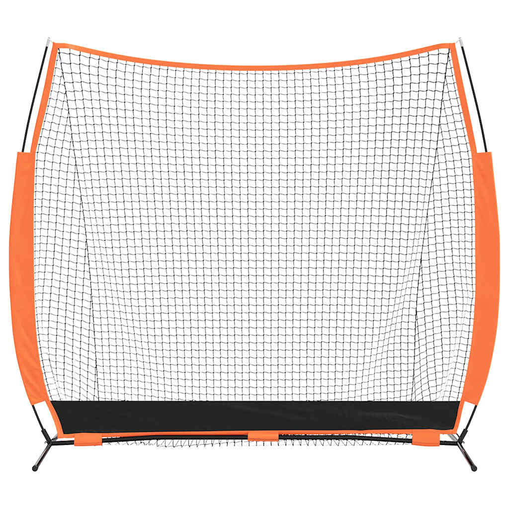 Baseball Practice Net Black 250 x 106.5 x 210 cm Polyester