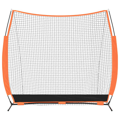 Baseball Practice Net Black 250 x 106.5 x 210 cm Polyester