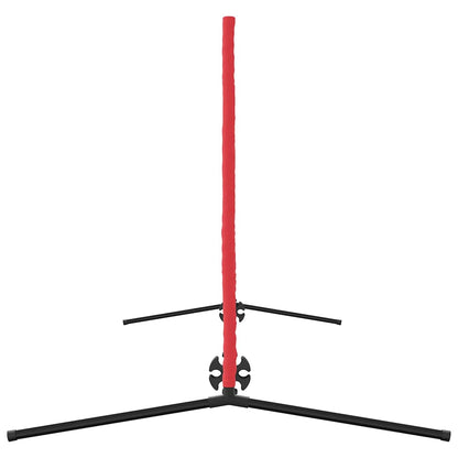Tennis Net Folding Black and Red 301 x 90.5 x 87 cm Polyester
