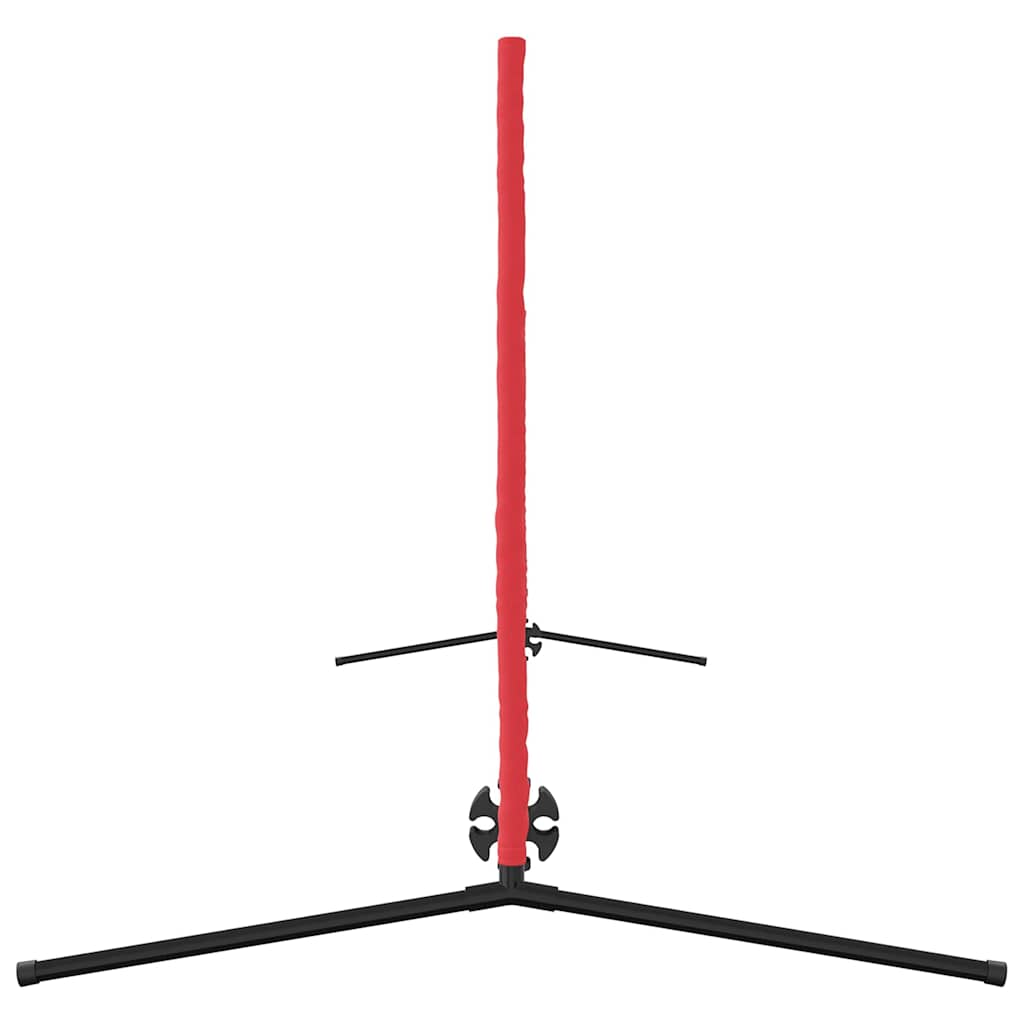 Tennis Net Folding Black and Red 396 x 92 x 87 cm Polyester
