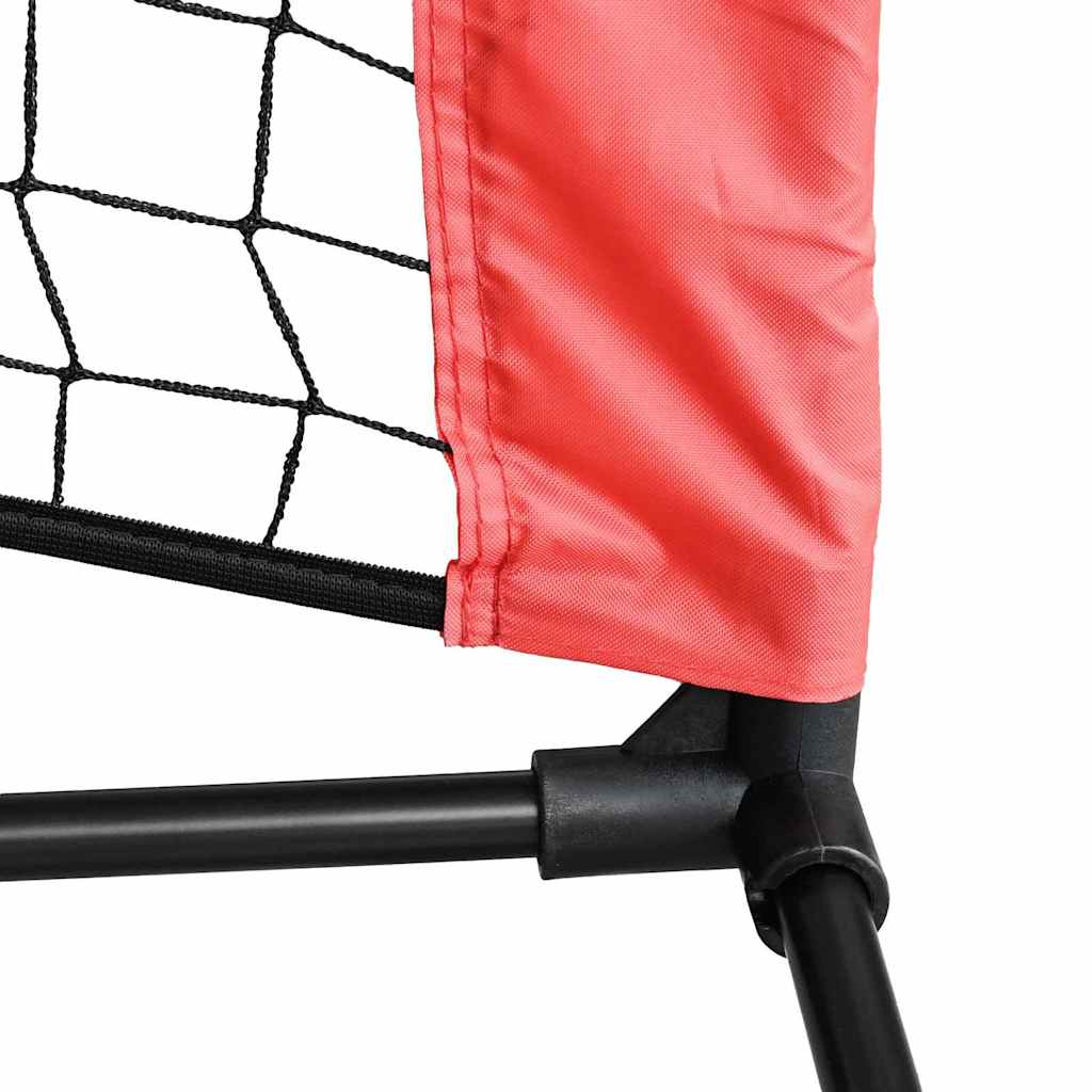 Tennis Net Folding Black and Red 494.5 x 90 x 87 cm Polyester