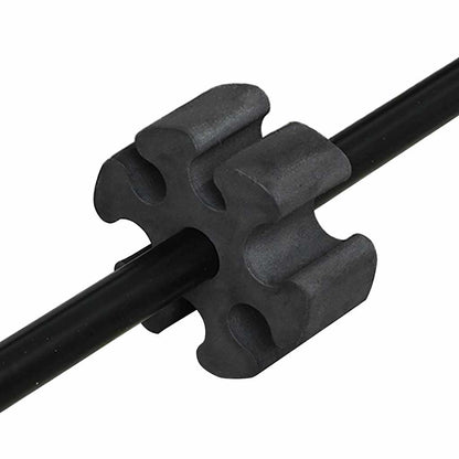 Tennis Net Folding Black and Red 494.5 x 90 x 87 cm Polyester