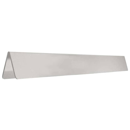 Lawn Edging 450 x 10 cm Stainless Steel Silver