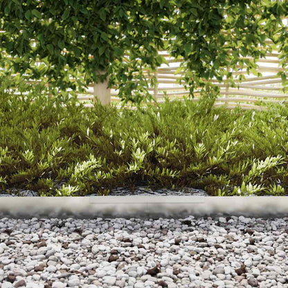 Lawn Edging Silver 450 x 0.05 x 10 cm Galvanised Steel