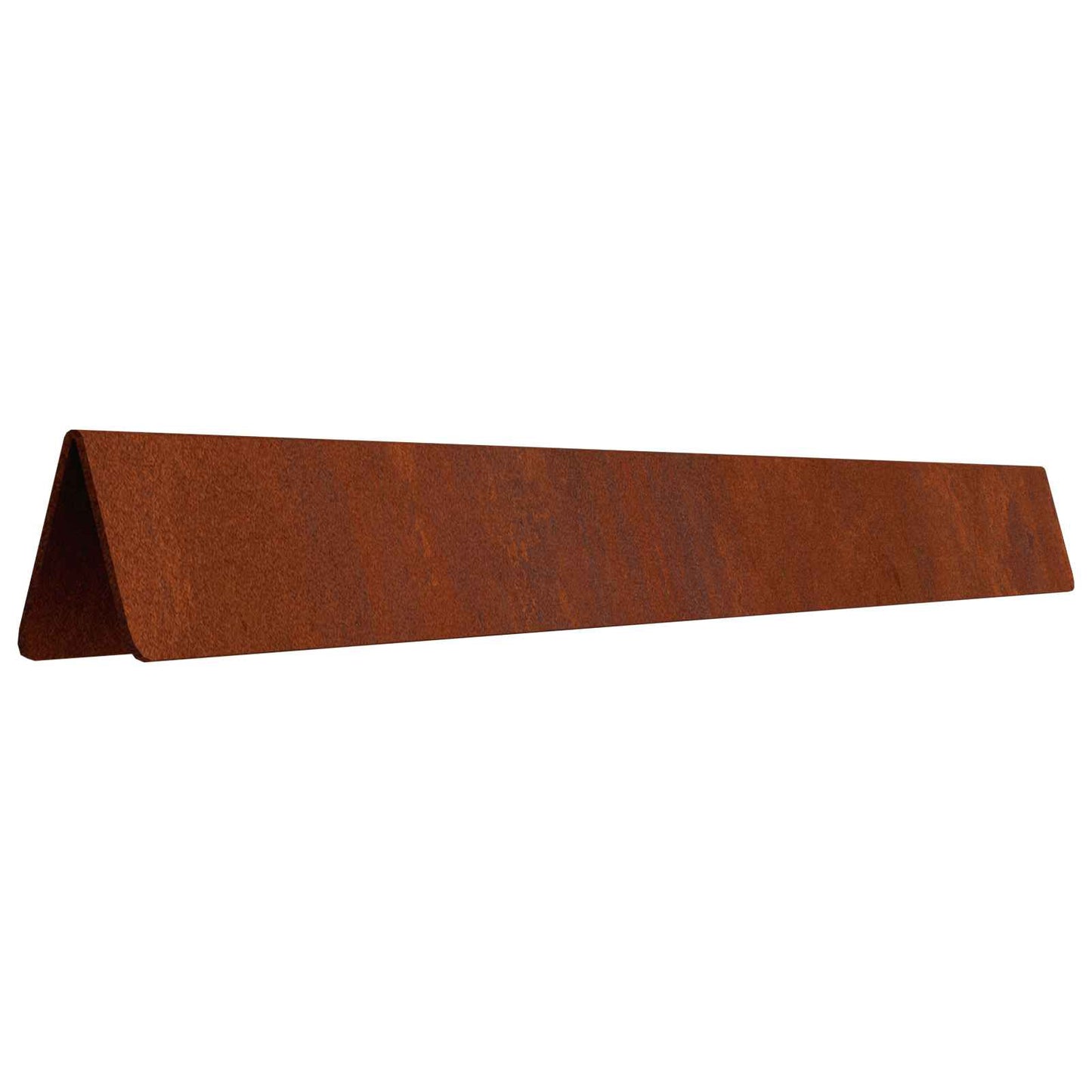 Lawn Edging 450 x 10 cm Weathering Steel Rusty