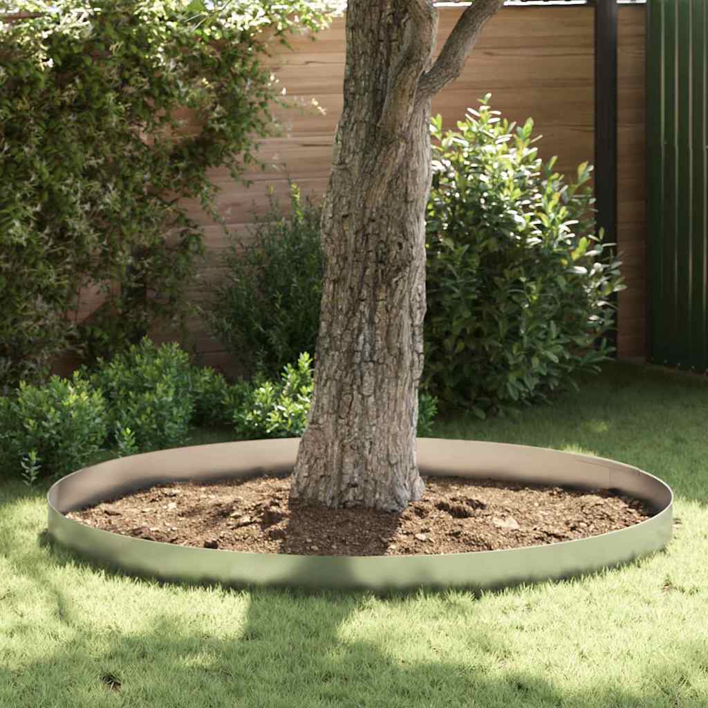 Lawn Edging Silver 450 x 0.05 x 20 cm Galvanised Steel