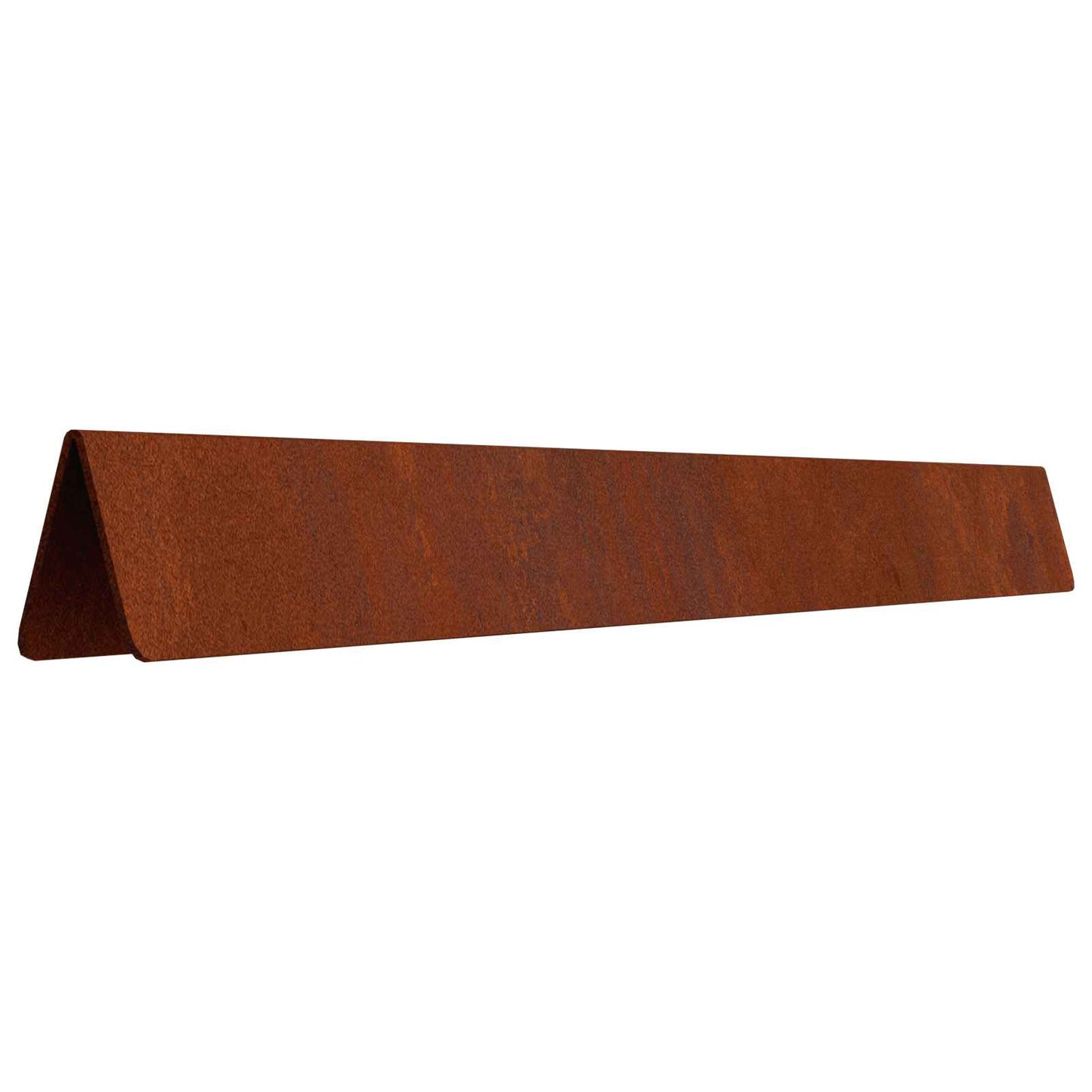 Lawn Edging 450 x 20 cm Weathering Steel Rusty