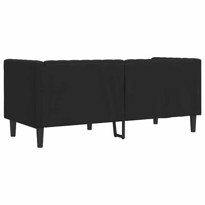 Sofa Black 174 x 74.5 x 70.5 cm PVC