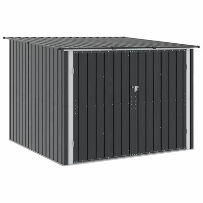 Bike Shed 3 pcs Anthracite 216 x 207 x 158 cm Metal