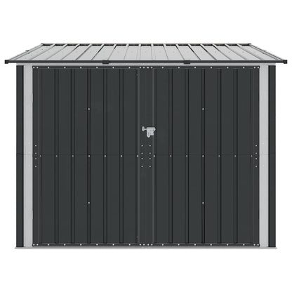 Bike Shed 3 pcs Anthracite 216 x 207 x 158 cm Metal