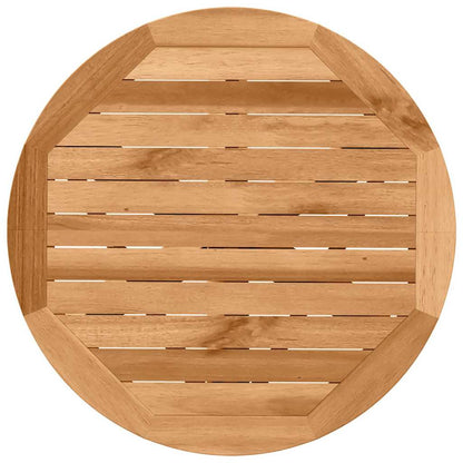 Garden Dining Set 5 pcs Natural Solid Acacia Wood