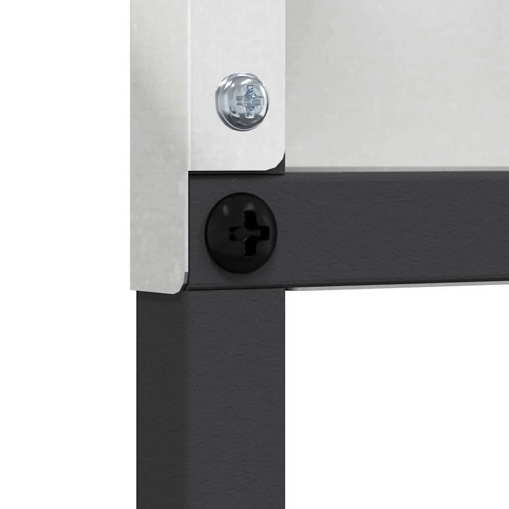 Garden Privacy Screen Silver 32 x 140 cm Stainless steel