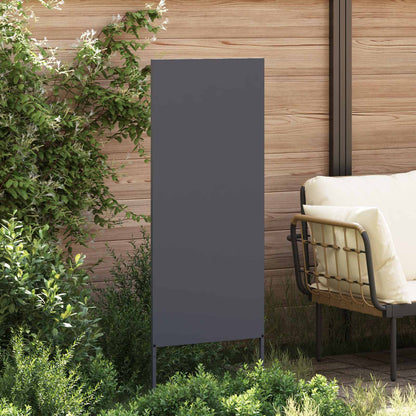 Garden Privacy Screen Anthracite 50 x 140 cm Cold-rolled steel