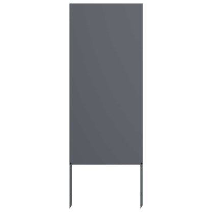 Garden Privacy Screen Anthracite 50 x 140 cm Cold-rolled steel