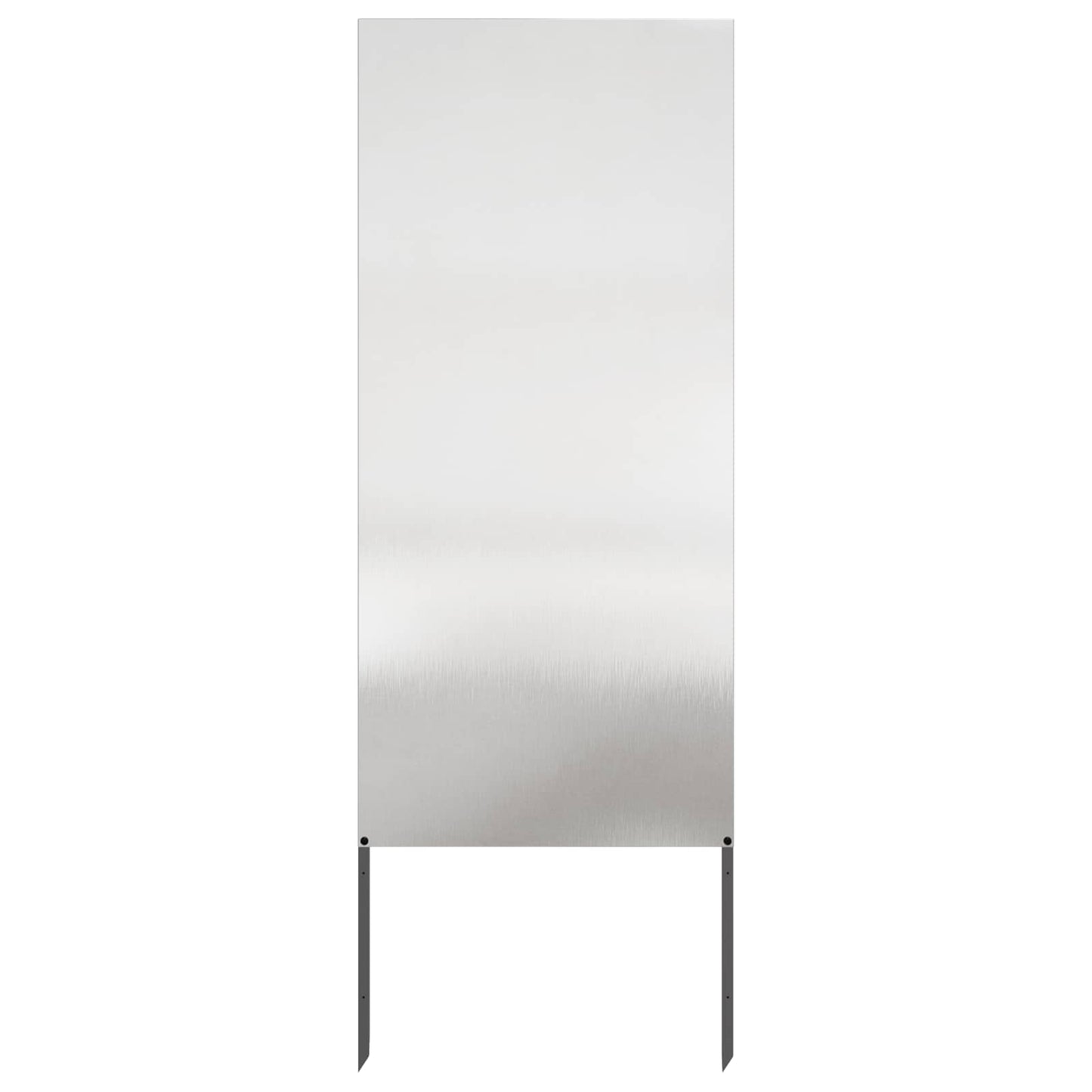 Garden Privacy Screen Silver 50 x 140 cm Stainless steel
