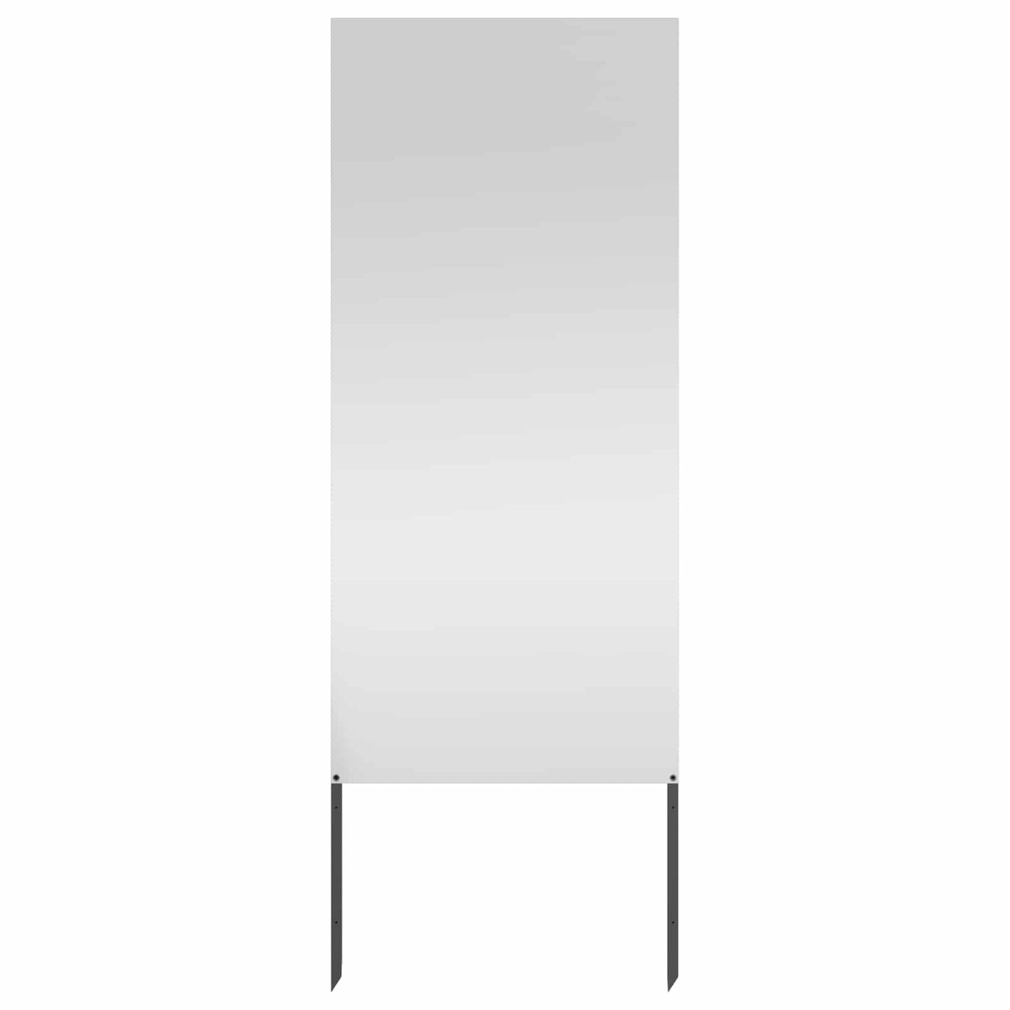 Garden Privacy Screen Silver 50 x 140 cm Galvanised steel