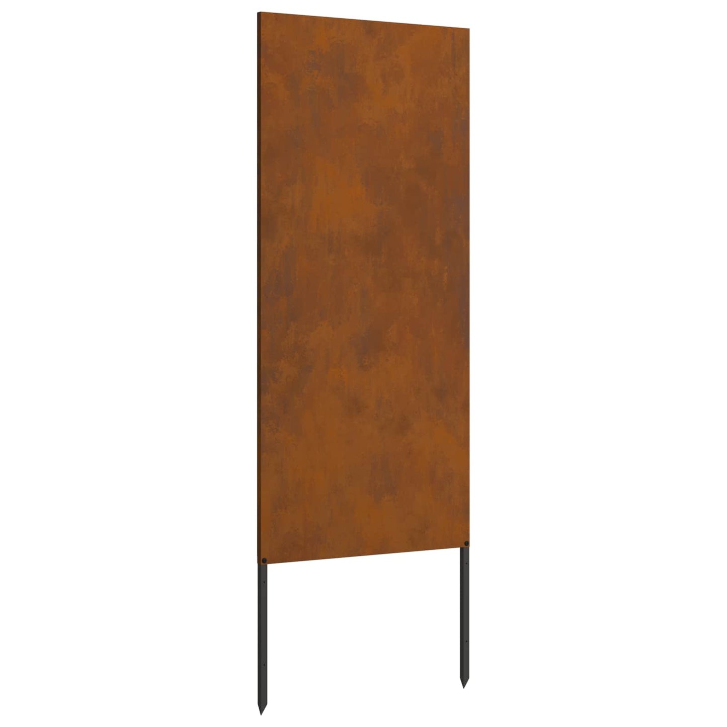 Garden Privacy Screen Rusty 50 x 140 cm Weathering Steel