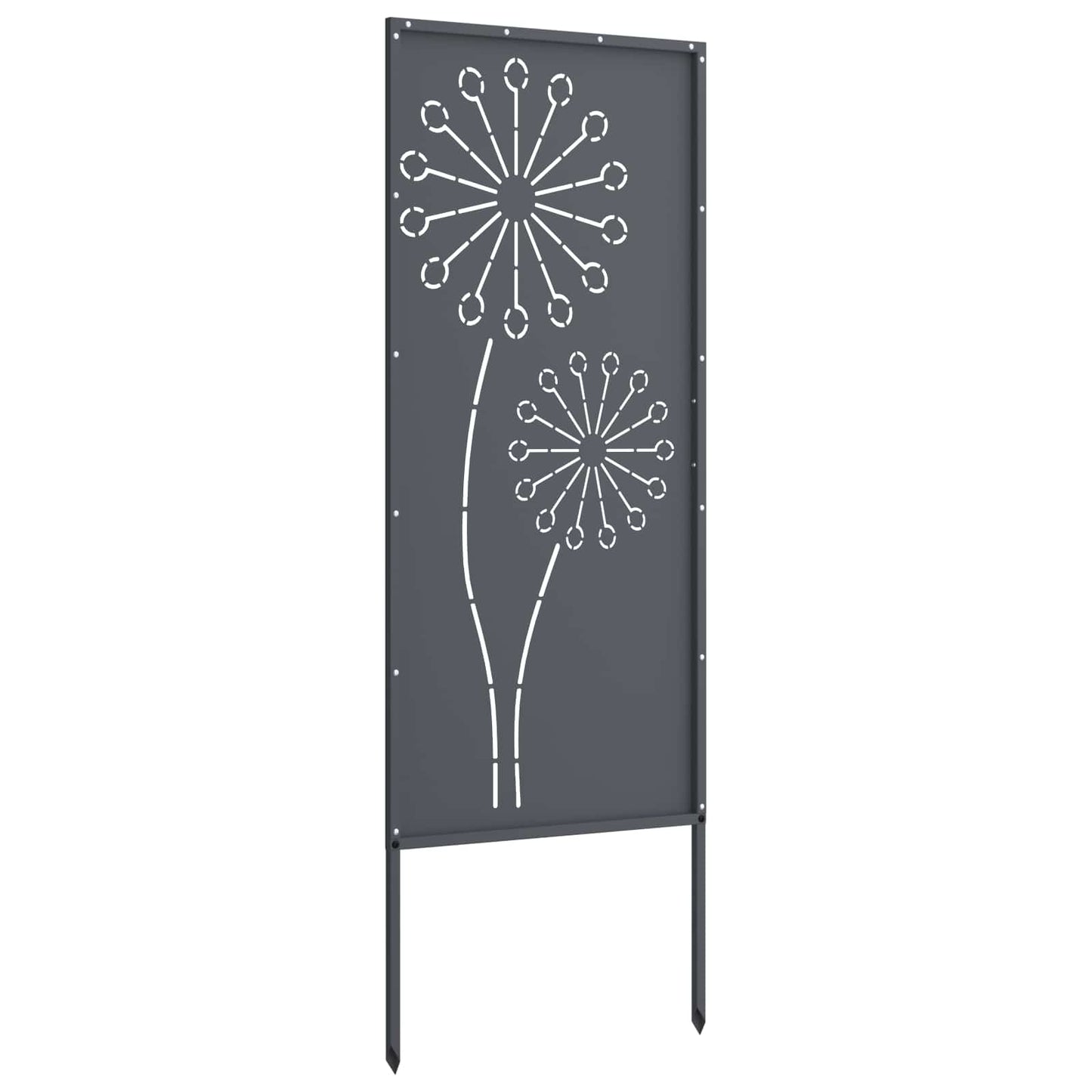 Garden Privacy Screen Anthracite 50 x 140 cm Cold-rolled steel