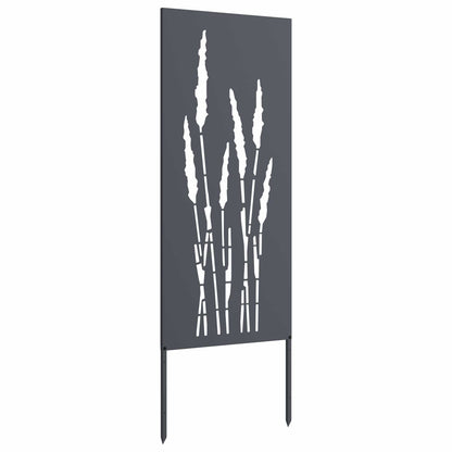 Garden Privacy Screen Anthracite 50 x 140 cm Cold-rolled steel