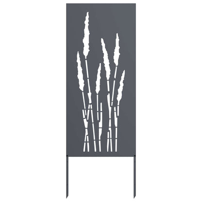 Garden Privacy Screen Anthracite 50 x 140 cm Cold-rolled steel