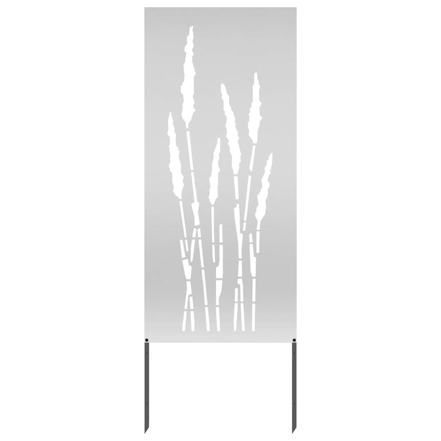 Garden Privacy Screen Silver 50 x 140 cm Galvanised steel