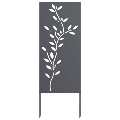 Garden Privacy Screen Anthracite 50 x 140 cm Cold-rolled steel