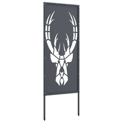 Garden Privacy Screen Anthracite 50 x 140 cm Cold-rolled steel