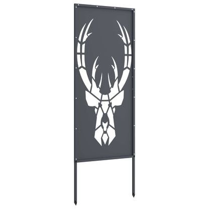 Garden Privacy Screen Anthracite 50 x 140 cm Cold-rolled steel
