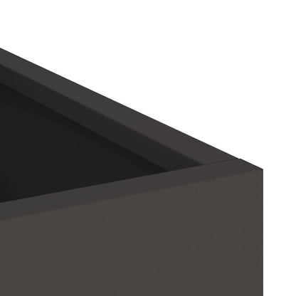 Garden Planter Black 32 x 32 x 40 cm Cold-rolled Steel