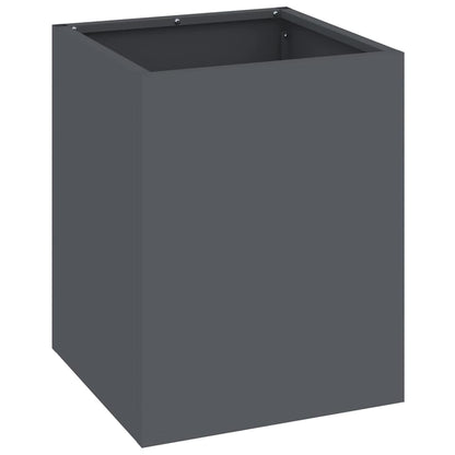Garden Planter Anthracite 32 x 32 x 40 cm Cold-rolled Steel