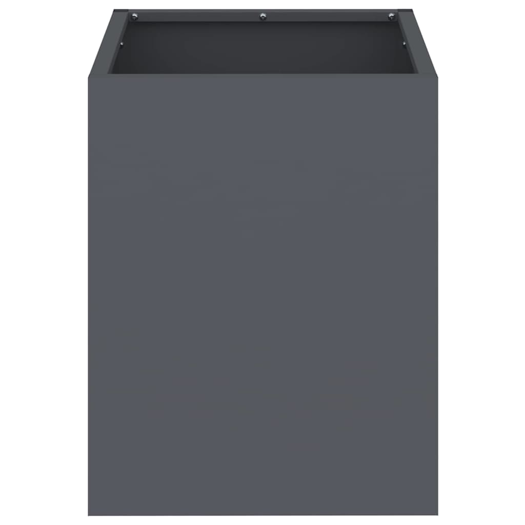 Garden Planter Anthracite 32 x 32 x 40 cm Cold-rolled Steel