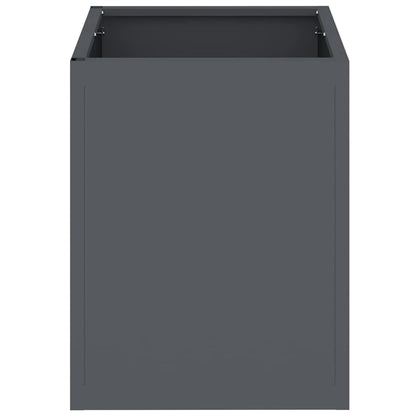 Garden Planter Anthracite 32 x 32 x 40 cm Cold-rolled Steel