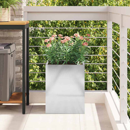 Garden Planter Stainless Steel 32 x 32 x 40 cm Stainless Steel