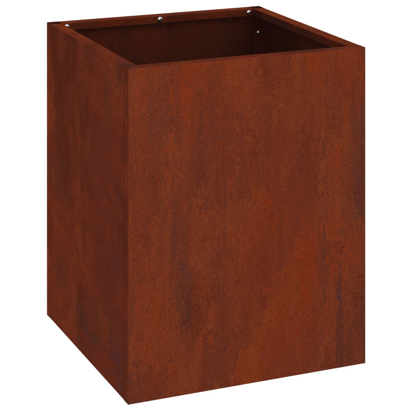 Garden Planter Rusty 32 x 32 x 40 cm Weathering Steel