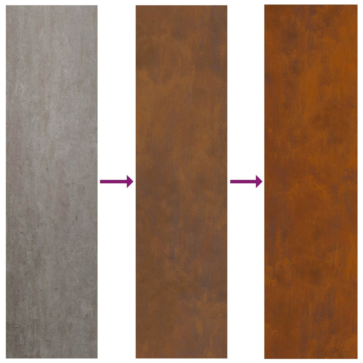 Garden Planter Rusty 32 x 32 x 40 cm Weathering Steel