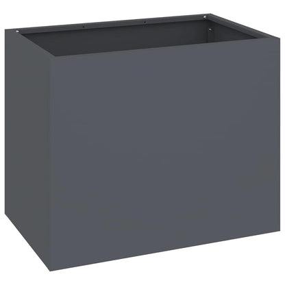 Garden Planter Anthracite 50 x 32 x 40 cm Cold-rolled Steel