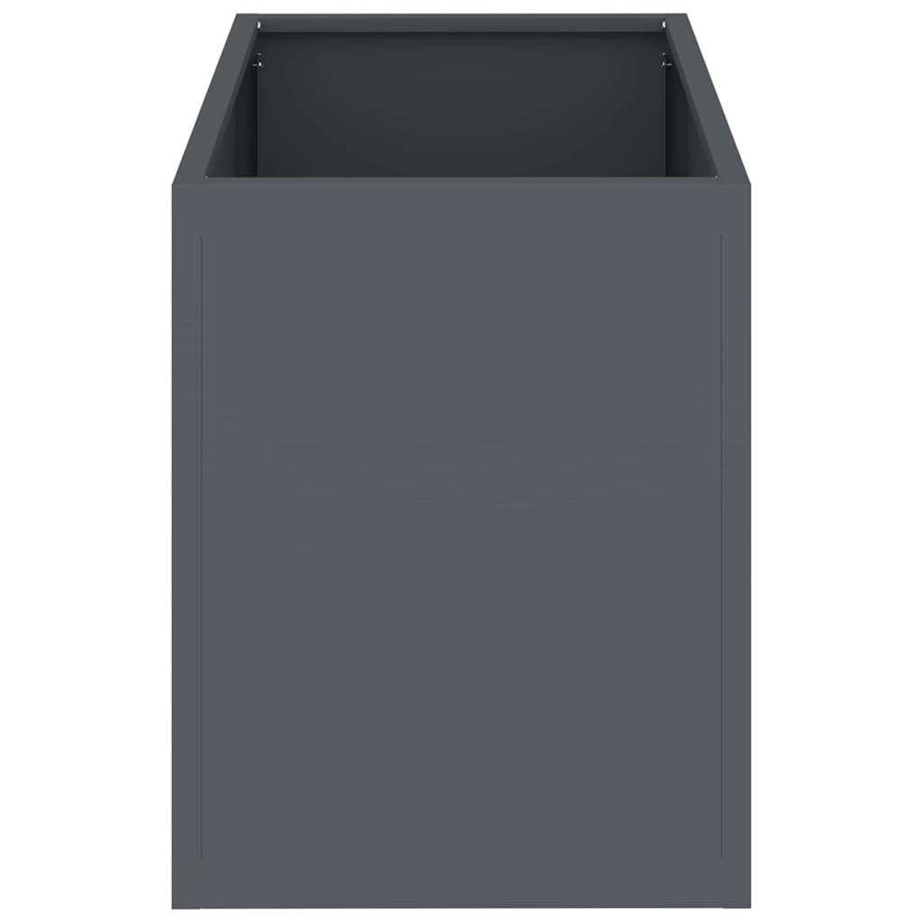 Garden Planter Anthracite 50 x 32 x 40 cm Cold-rolled Steel