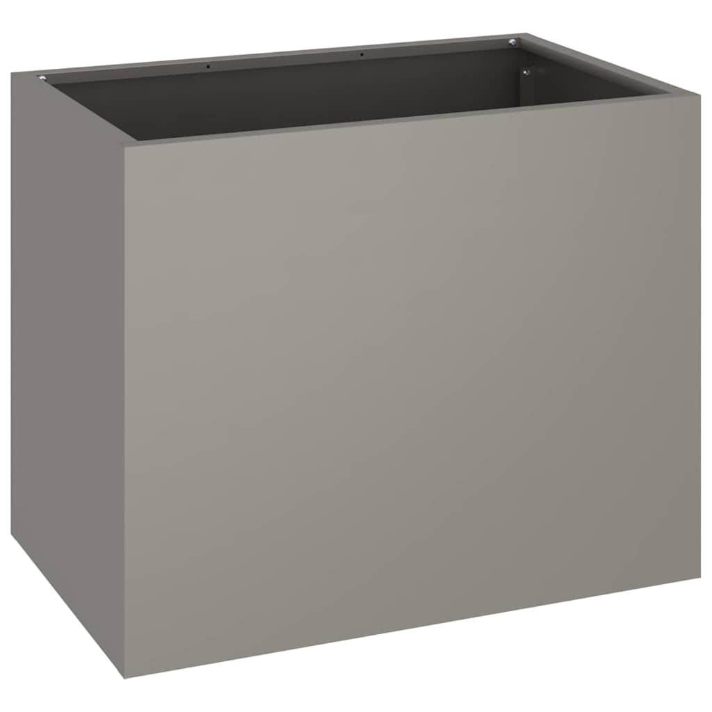 Garden Planter Rusty 50 x 32 x 40 cm Weathering Steel