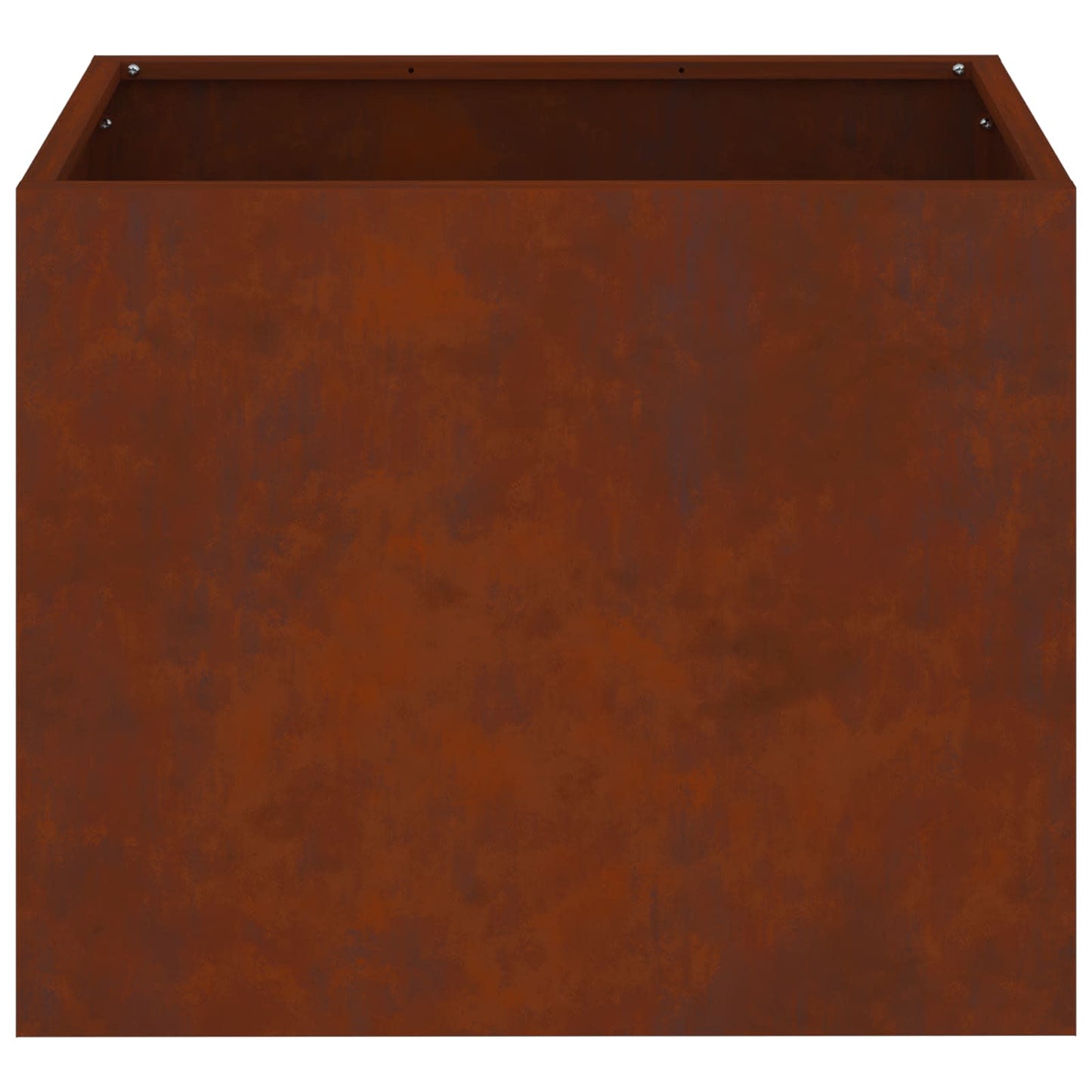 Garden Planter Rusty 50 x 32 x 40 cm Weathering Steel