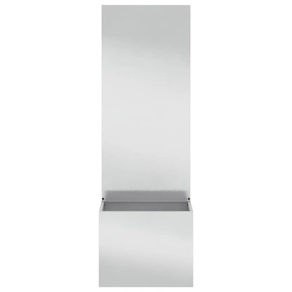 Garden Privacy Screen Sliver 50 x 32 x 150 cm Stainless steel