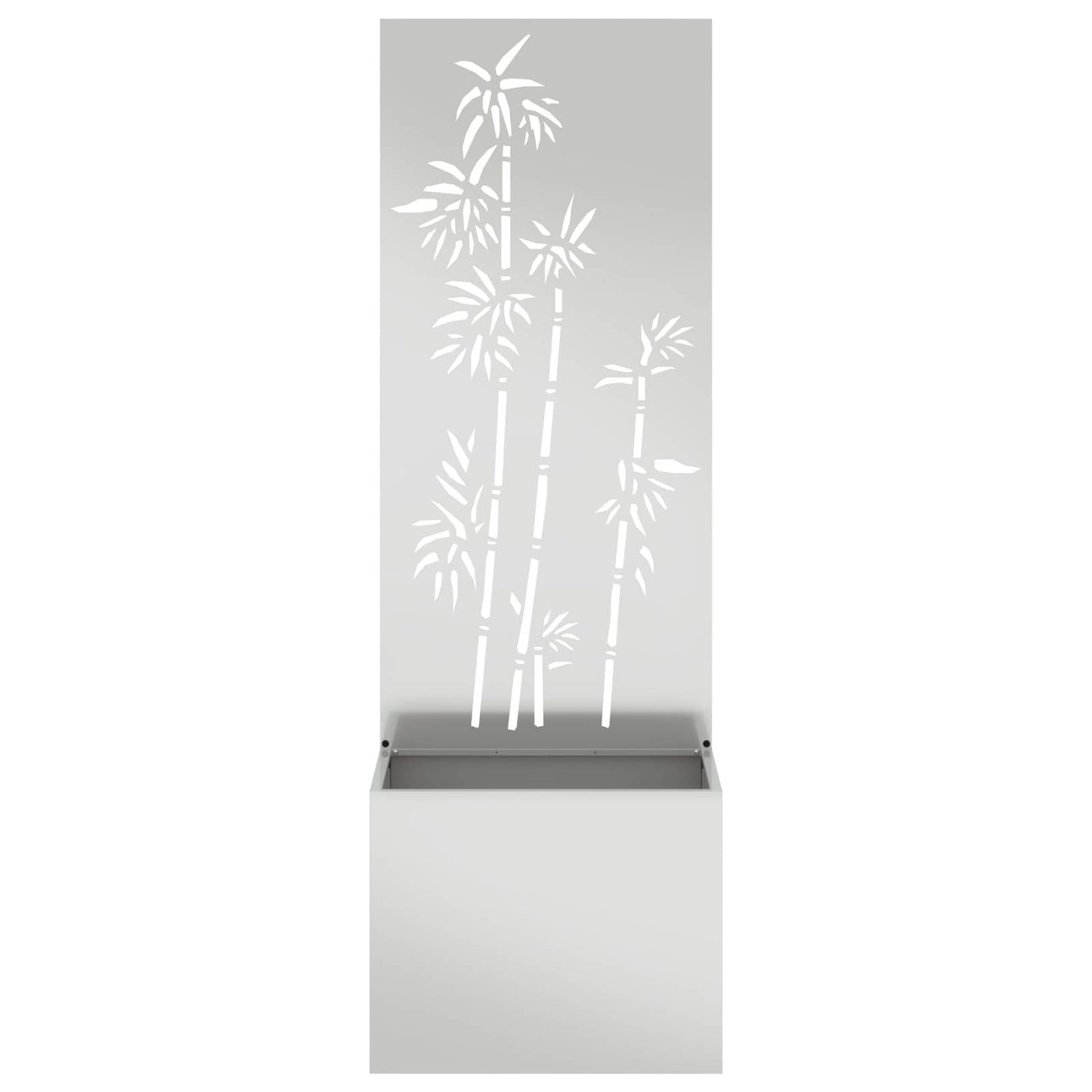 Garden Privacy Screen Silver 50 x 150 cm Galvanised steel