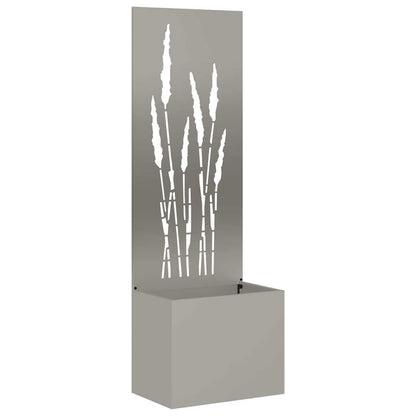 Garden Privacy Screen Rusty 50 x 32 x 150 cm Weathering steel