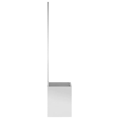 Garden Privacy Screen Silver 50 x 150 cm Galvanised steel