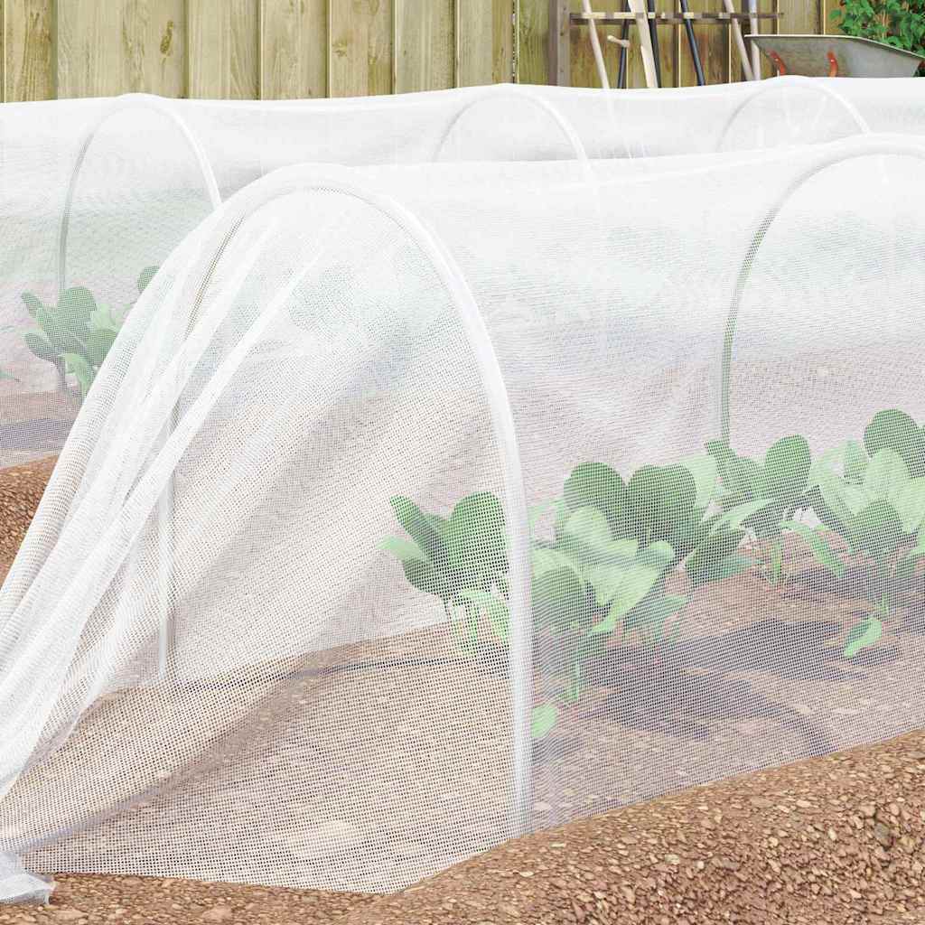 Insect Net White 2 x 25 m Polyethylene