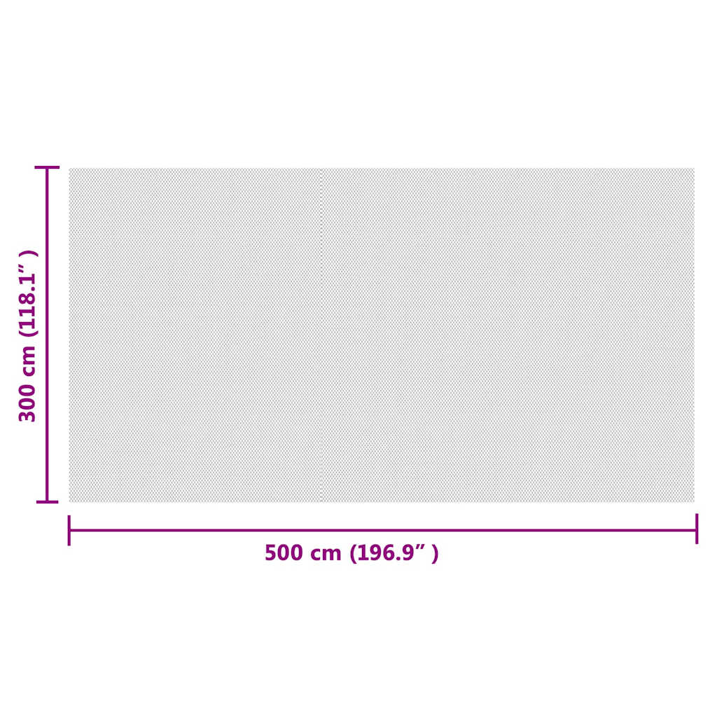 Insect Net White 3 x 5 m Polyethylene
