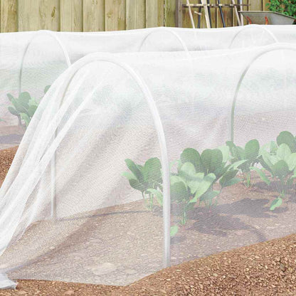 Insect Net White 3 x 25 m Polyethylene