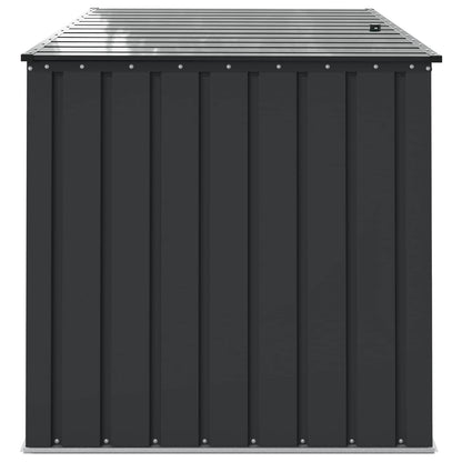 Garden Storage Box Black 151.5 x 107 x 100 cm Steel