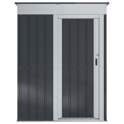 Garden Sheds Anthracite 137 x 81 x 180 cm Metal