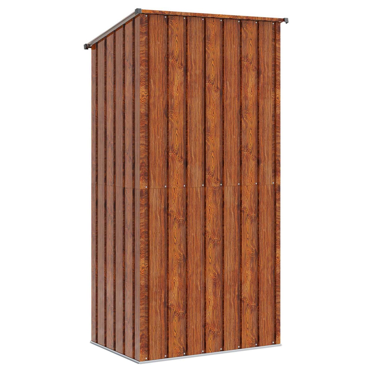 Garden Sheds Brown 103 x 74 x 200 cm Metal
