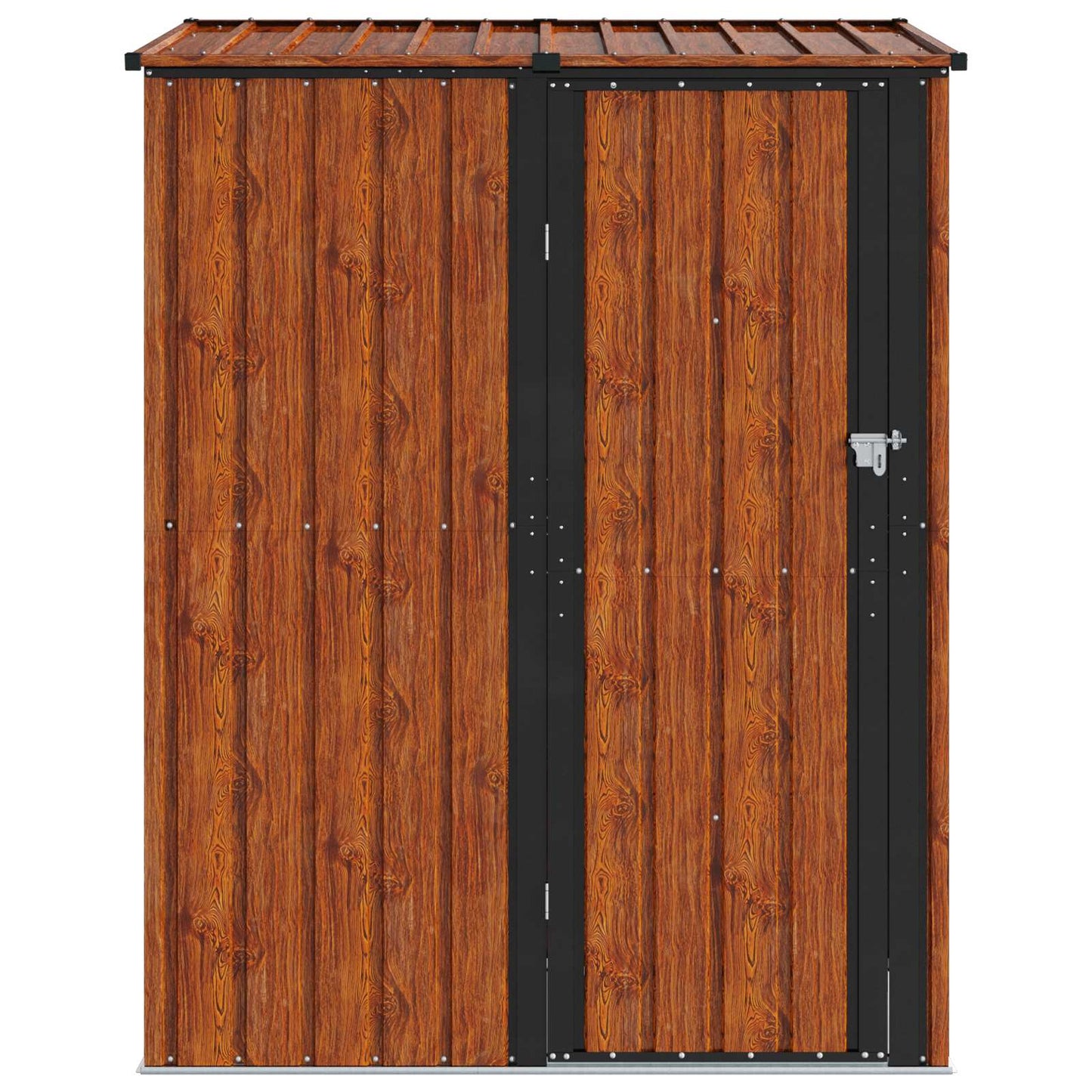 Garden Sheds Brown 153.5 x 86 x 200 cm Metal